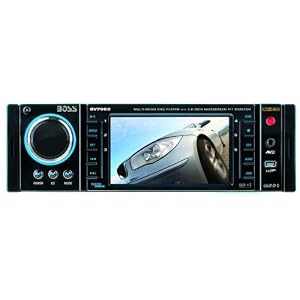 Boss BV7965 3.6-Inch In-Dash Widescreen TFT Monitor/DVD/MP3/CD Receiver