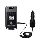 Rapid Car / Auto Charger for the Motorola W755 - Gomadic Brand w/ TipExchange Technology