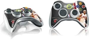 NBA - Player Action Shots - Miami Heat LeBron James #6 Action Shot - Microsoft Xbox 360 Wireless Controller - Skinit Skin