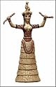 Minoan Snake Goddess from Knossos Palace