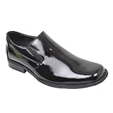 M13211 black Tuxedo Loafer Shoe + free gift