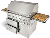 Capital Performance Series PSQ40RCL 40 Freestanding Gas Grill with 690 sq. in. Cooking Surface, 2 W Shaped Burners, Infrared-Zone Burner and Infrared Rotisserie: Liquid Propane