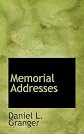 Memorial Addresses