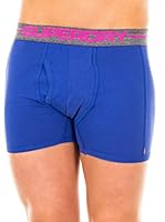 Superdry Pack x 2 Bóxers (Lima / Azul)