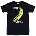 THE VELVET UNDERGROUND - WARHOL - Licensed Black Cotton T-Shirt