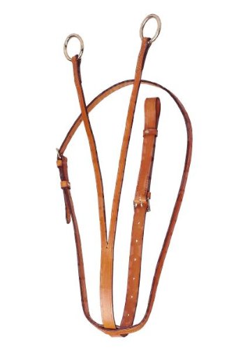 TORY LEATHER Bridle Leather Running Martingale