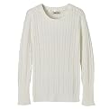Girls' Cherokee&reg; Cable Crew Sweater - Cream