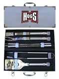 Arkansas Razorbacks 8 Piece Barbeque Tool Set w/ Case