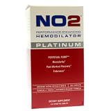NO2 Platinum-MRI Performance Enhancing Hemodilator, 180 caplets