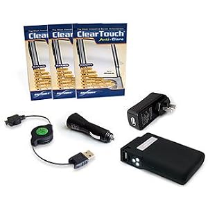 Sony PlayStation Portable (PSP) miniSync - Complete Essentials Kit (US outlet plug, ClearTouch... by BoxWave Corporation