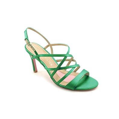 ... Hilton Azure Womens Size 7.5 Green Textile Dress Sandals Shoes: Shoes ... Hilton Azure Womens Size 7.5 Green Textile Dress Sandals Shoes: Shoes