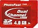 PhotoFast DualCore SDHC 4GB Class6 1�N�ۏ؁E���{��u���X�^�[�p�b�P�[�W PF-DDRSDHC4GB