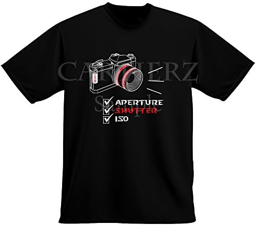 Amazing Pro Camera Settings Cartierz T-Shirt 100% cotton (2XL, Black)