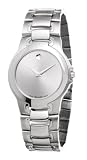 Movado -  Meza - 0604833 -  Montre Homme -  Acier -  Quartz Analogique -  Cadran Gris - Bracelet Acier