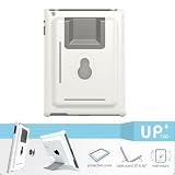 NEUHEIT: 3in1 iPad Wandhalterung und Standfu� System f�r iPad2, iPad3 (New iPad) und iPad4 (iPad Retina), Farbe Schutzh�lle: wei�, Standfu� in 4 (!) Positionen nutzbar f�r 25� oder 60� vertikal und 25� oder 60� horizontal - PureMounts PM-Up-100Wvon "Exelium"