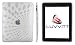 LUVVITT Candy Case – Limited Edition Wave Design Clear TPU Case for Apple iPad 1 / Clear