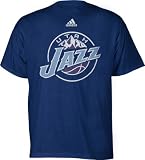 Utah Jazz Youth Adidas Team Logo Short Sleeve Tee