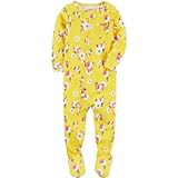 Carter's(カーターズ) 1ピースサンフィットコットンパジャマ イエロー ロンパース長袖 24ヶ月【並行輸入】