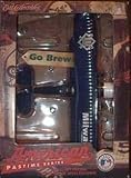 Milwaukee Brewers Airplane Die Cast Metal Coin Bank with Banner
