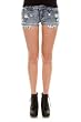 LOVEsick Blue Acid Wash Distressed Cut-Off Short Shorts