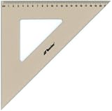 32cm 320mm 45º Degrees Professional Metric Plastic Set Square Triangle - Technical Drawing Drafting Art Craft School Office