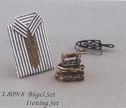 Reutter Porcelain Miniature Iron Set