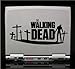 The Walking Dead Zombie Die Cut Decal Vinyl Sticker - 6.75