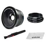 Essential Kit for PANASONIC CAMCORDER (HDC-TM700 HDC-HS700 HDC-SD600 HDC-SDT750K HDC-TM900 HDC-HS900 HDC-SD800) - Includes: 46MM 0.40x high definition Wide Angle lens with Macro attachment + Lens Pouch + Professional Cleaning Pen + 1 Premium Goja Microfiber Cleaning Cloth