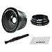 Essential Kit for PANASONIC CAMCORDER (HDC-TM700 HDC-HS700 HDC-SD600 HDC-SDT750K HDC-TM900 HDC-HS900 HDC-SD800) - Includes: 46MM 0.40x high definition Wide Angle lens with Macro attachment + Lens Pouch + Professional Cleaning Pen + 1 Premium Goja Microfiber Cleaning Cloth