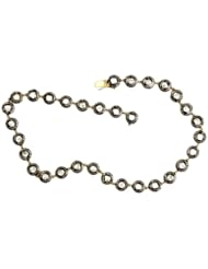 7.23 Diamond Pave Chain Necklace Silver Fashion Jewelry