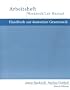 Handbuch Zur Deutschen Grammatik