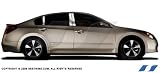 2007-2008 Nissan Altima Pillar Posts :: 304 Stainless Steel Chrome Plated Pillar Post :: 6pc. Set!