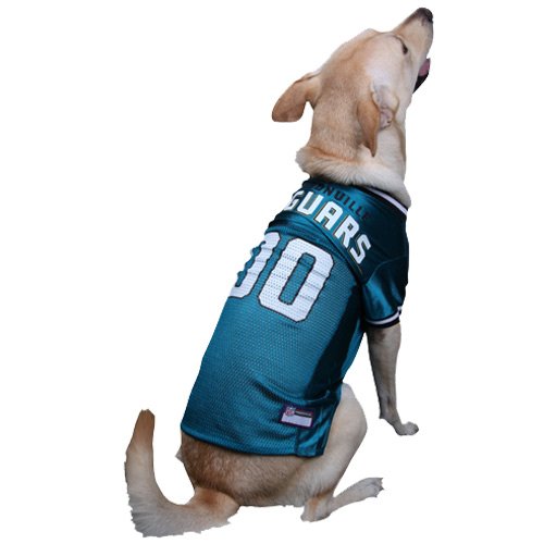 Jacksonville Jaguars Teal Mesh Pet Football Jersey