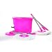 Venteo - BALAI05 - Balai Magique + Seau Essoreur + 2 T�tes Microfibre