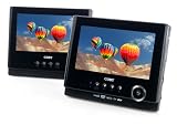 from Coby Coby TFDVD7751D 7 Twin Screen Portable DVD Player with USB And SD Slot Model TFDVD7751D