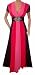 FUNFASH NEW SLIMMING PINK BLACK LONG MAXI COCKTAIL DRESS Plus Size Made in USA