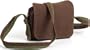 Ecolution Hemp Fabric The Day Hiker 2 1/2 X 5 X 7 1/2, Acorn with Oasis Trim (Waterproof) Shoulder Bag