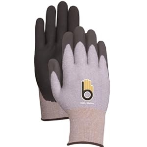 Atlas Glove C4400XL Extra Large Gray Thermal Knit Gloves with Rubber Palm