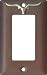 LONGHORN BROWN Switchplates Outlet Covers, Rockers, GFCI 1 Decora