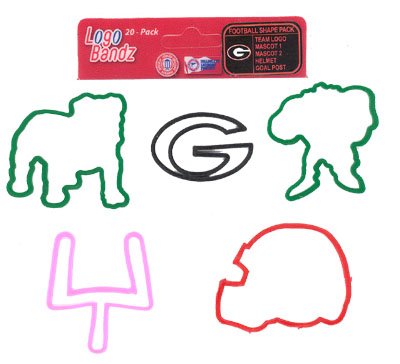 Forever Collectibles NCAA Georgia Bulldogs Logo Bandz