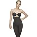 Vedette Total Compression Mid-Thigh Body Shaper: BLACK/LARGE (Vedette Body Suit for Women)