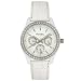 Fossil Women's ES1965 Chronograph White Leather Watch