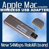 MAC Wireless Internet Network USB 54G Adapter Airport-Ready