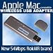 MAC Wireless Internet Network USB 54G Adapter Airport-Ready