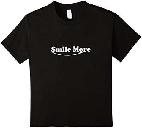 Kids Smile T-Shirt More 12 Black