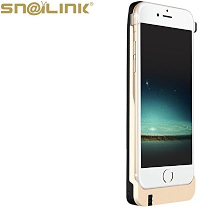 iPhone 6/iPhone 6S EZtalk battery case, Apple MFI Certified-[Lifetime Warranty] 2650mAh for iPhone 6/6S Ultra Slim Battery Case(4.7 Inches) / iPhone 6/6S Charger Backup Power Bank (Black Gold)