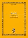 Maurice Ravel: Piano Concerto G Major/G-Dur/Sol Majeur (Edition Eulenburg)