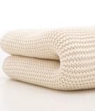 Belledorm 100% Cotton Cellular Blanket King Cream