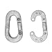 Campbell 753-G Drop-Forged Carbon Steel Pear Shaped Connecting Link, Galvanized, 7/8" Trade, 9600 lbs Load Capacity