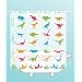 Dinosaur Shower Curtain by Simple Memory Art